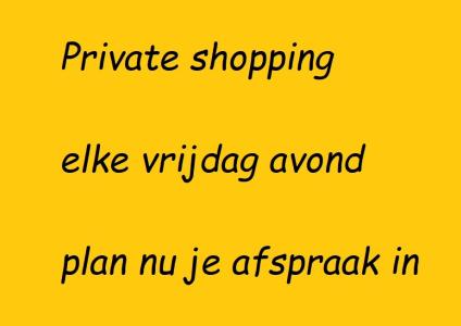 Private shopping